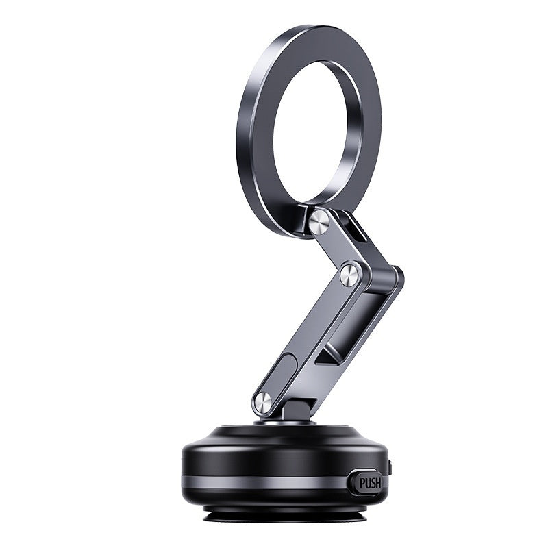 Double Suction Cup Car Mobile Phone Bracket Vacuum Adsorption Magnetic Bracket