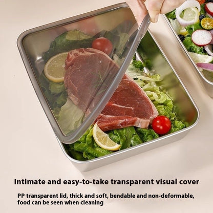 Stainless Steel Steamer Plate Multi-purpose Crisper