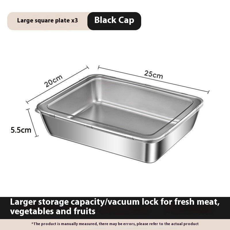 Stainless Steel Steamer Plate Multi-purpose Crisper