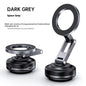Double Suction Cup Car Mobile Phone Bracket Vacuum Adsorption Magnetic Bracket