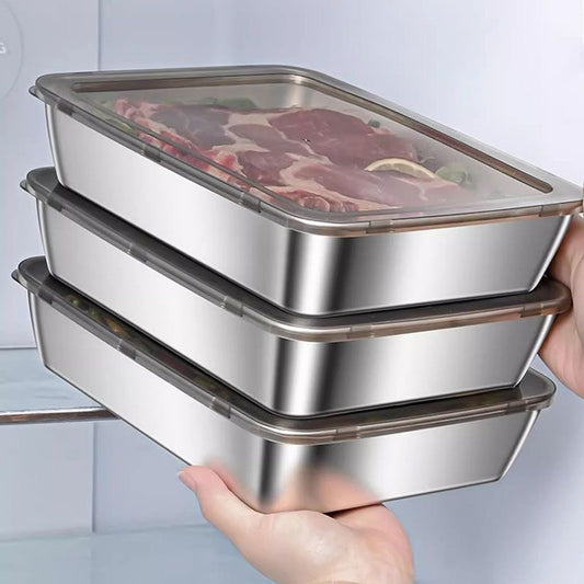Stainless Steel Steamer Plate Multi-purpose Crisper