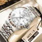 Trendy Men's Night Light Waterproof Watch