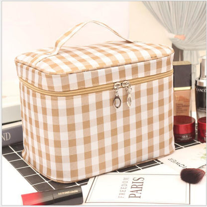 Travel Cute Portable Waterproof Cosmetic Storage Bag Large Capacity Ins Korean Style Cosmetic Bag